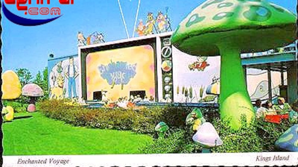 Kings Island's Phantom Theater: Opening Nightmare is the latest iteration of a dark ride at the park. Other versions include Phantom Theater, The Enchanted Voyage and Boo Blasters on Boo Hill. Photos courtesy of KICentral