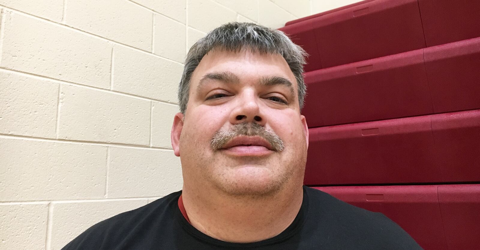 Ross High School softball coach Pat Spurlock