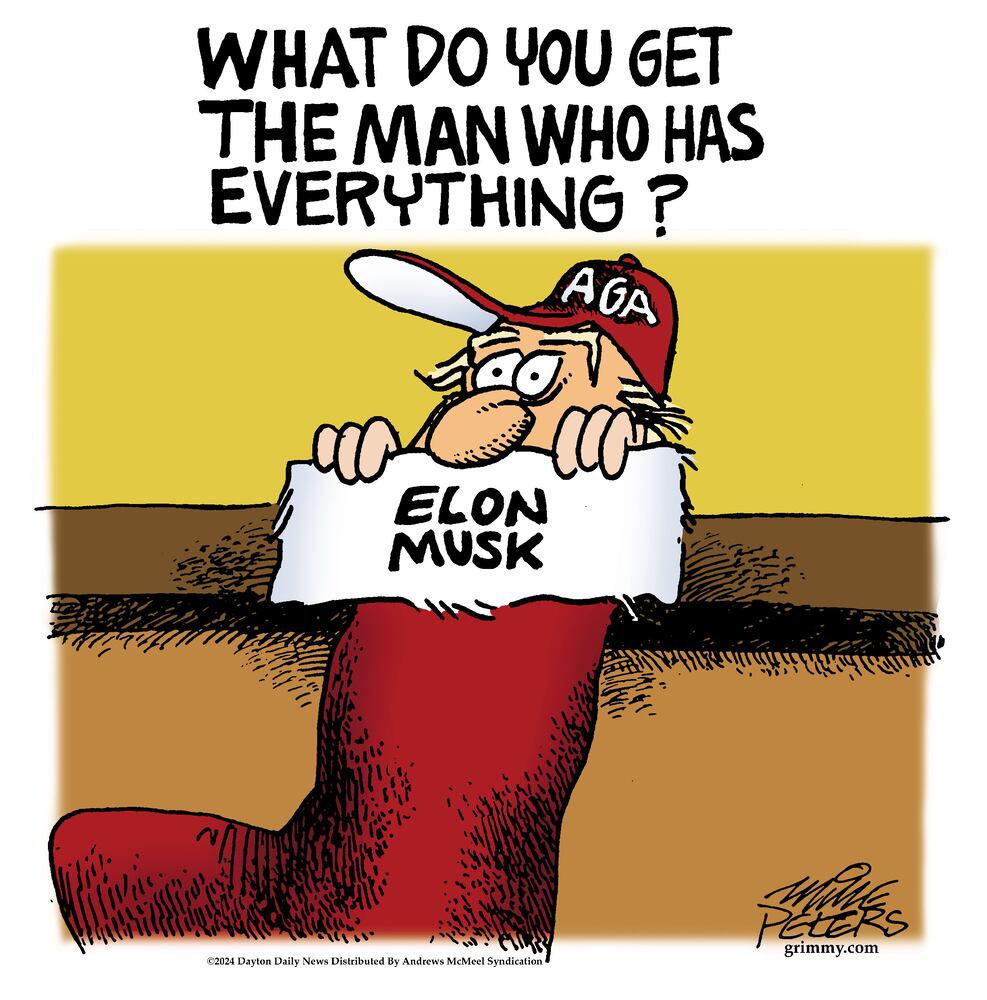 CARTOONS: Mike Peters, Dec. 30, 2024