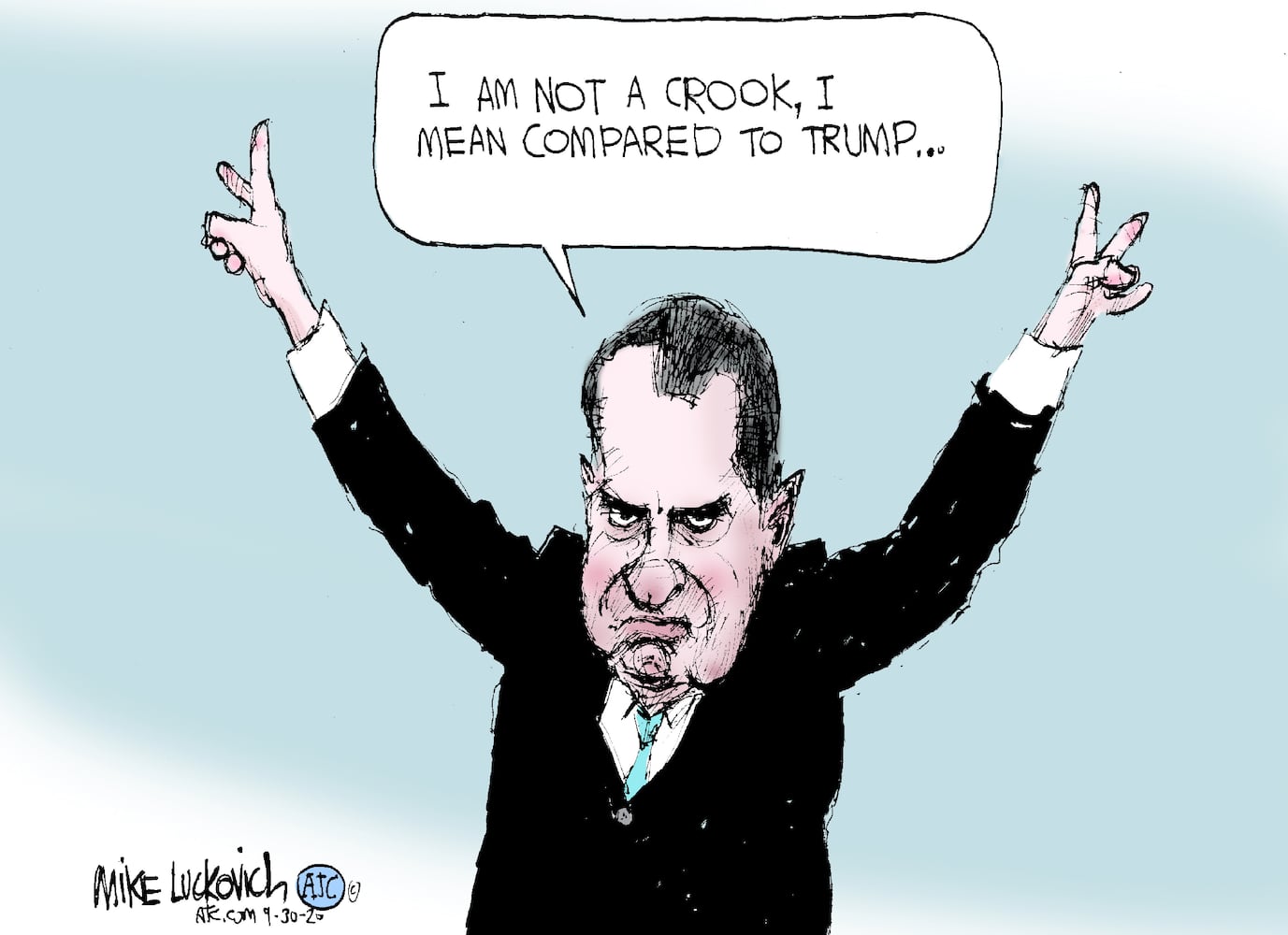 Week in cartoons: Trump's taxes, the presidential debate and more