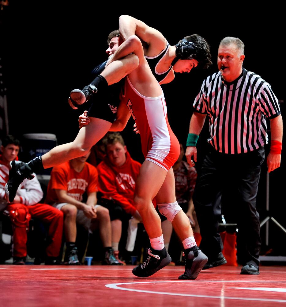 Fairfield vs Lakota East Wrestling dual