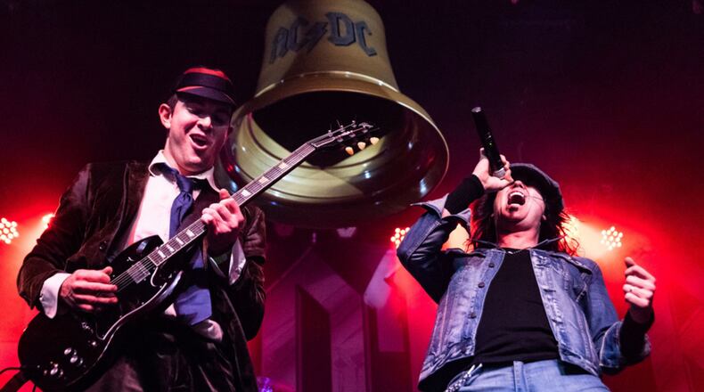 Thunderstruck: America’s AC/DC will be in concert at the Sorg on Saturday, Feb. 6. CONTRIBUTED