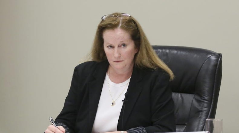 Lakota Board of Education President Lynda O’Connor has lead the board’s efforts to hire an executive search firm at less cost than in 2011. The board is searching for a new superintendent to replace Karen Mantia, who was granted medical leave by the board in August. Former Assistant Superintendent Robb Vogelmann is now acting superintendent.