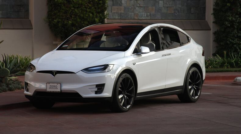 The Tesla Model X 75D is a lean, green driving machine. CONTRIBUTED
