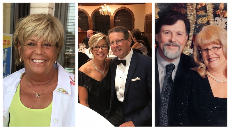 Jennifer Thatcher (left), Matt and Kathie Wassenich (center) and Sheree Thatcher Trent and her late husband, Jay, have been named the honorary chairs for this year’s Charity Ball.