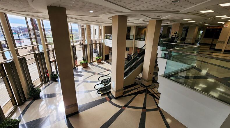 Butler County Government Services Center on High Street in Hamilton. NICK GRAHAM/STAFF