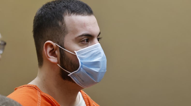 Bijan Jabbari was sentenced to life in prison Thursday in Butler County Common Pleas Court for the Dec. 19, 2020 shooting death of Benjamin Burrell. NICK GRAHAM/STAFF