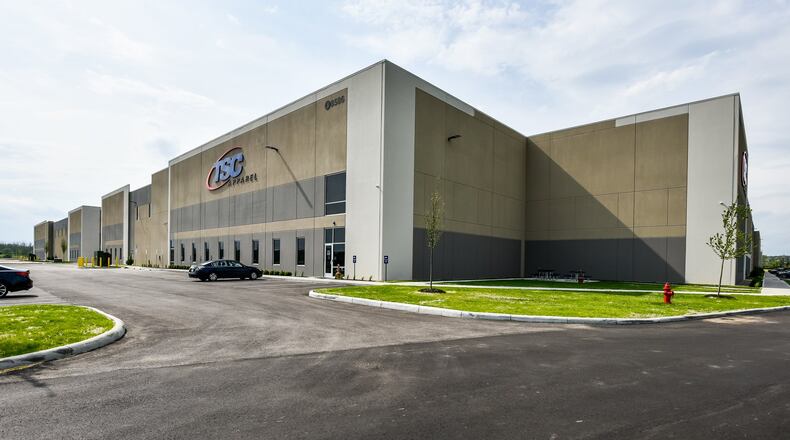 West Chester Trade Center is one of the newest business parks in Butler County. The West Chester Twp. business park is about 68 percent filled. The proposed Fairfield Commerce Park in the city of Fairfield will be the latest park, and is a sign of a trend in the region. Fairfield Development Services Director said businesses park developments are “a sign of the strength of the regional economy.” NICK GRAHAM/FILE