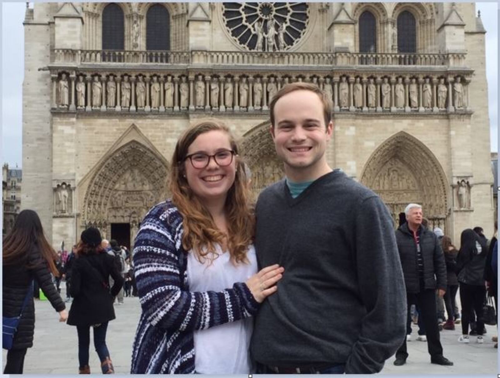 News Center 7 Reporter Sean Cudahy and his wife visited Notre Dame Cathedral in 2016.