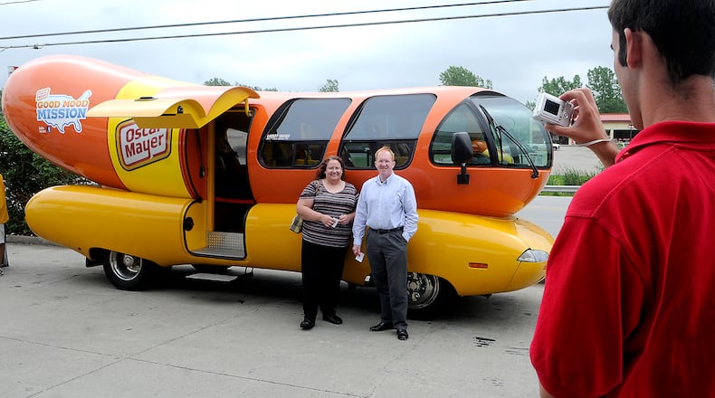 The Oscar Mayer 'Wienermobile' will make a stop in Middletown Sunday for a chili cook off at N.E.W. Ales Brewing with Crooked Dog Comic. STAFF