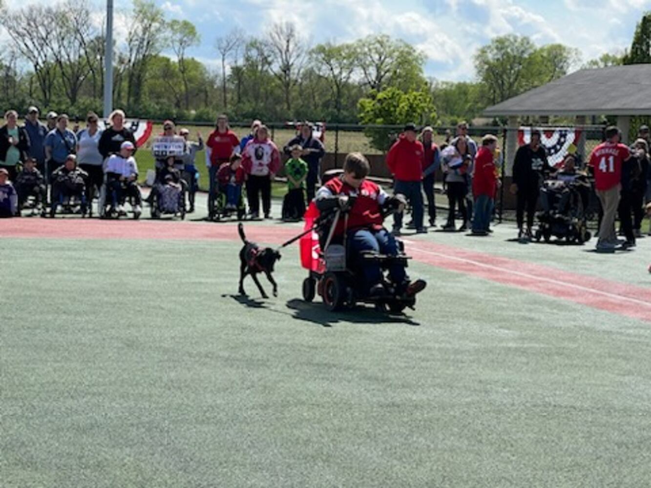 Nuxhall fields parade and opening day