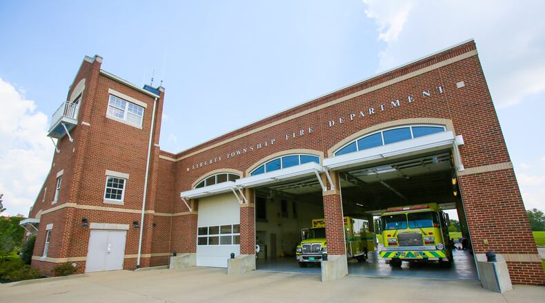 Liberty Twp. has hired an architect to design a new fire station for $530,000. The trustees switched the spot for the station to a more centrally located area they believe will eliminate the need for two new stations. GREG LYNCH / STAFF