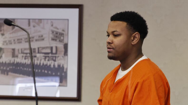 Jordan Spain sentenced to 13 years in prison for the 2018 shooting of death of Sydney Garcia-Tovar. Spain was 14 at the time of the shooting and the victim was 16. NICK GRAHAM/STAFF