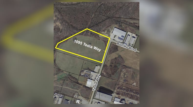 Pro Kleen, which does business as Porta Kleen, plans to begin construction on or before July 1 on a new 27,000-square-foot building at 1095 Tedia Way. PROVIDED