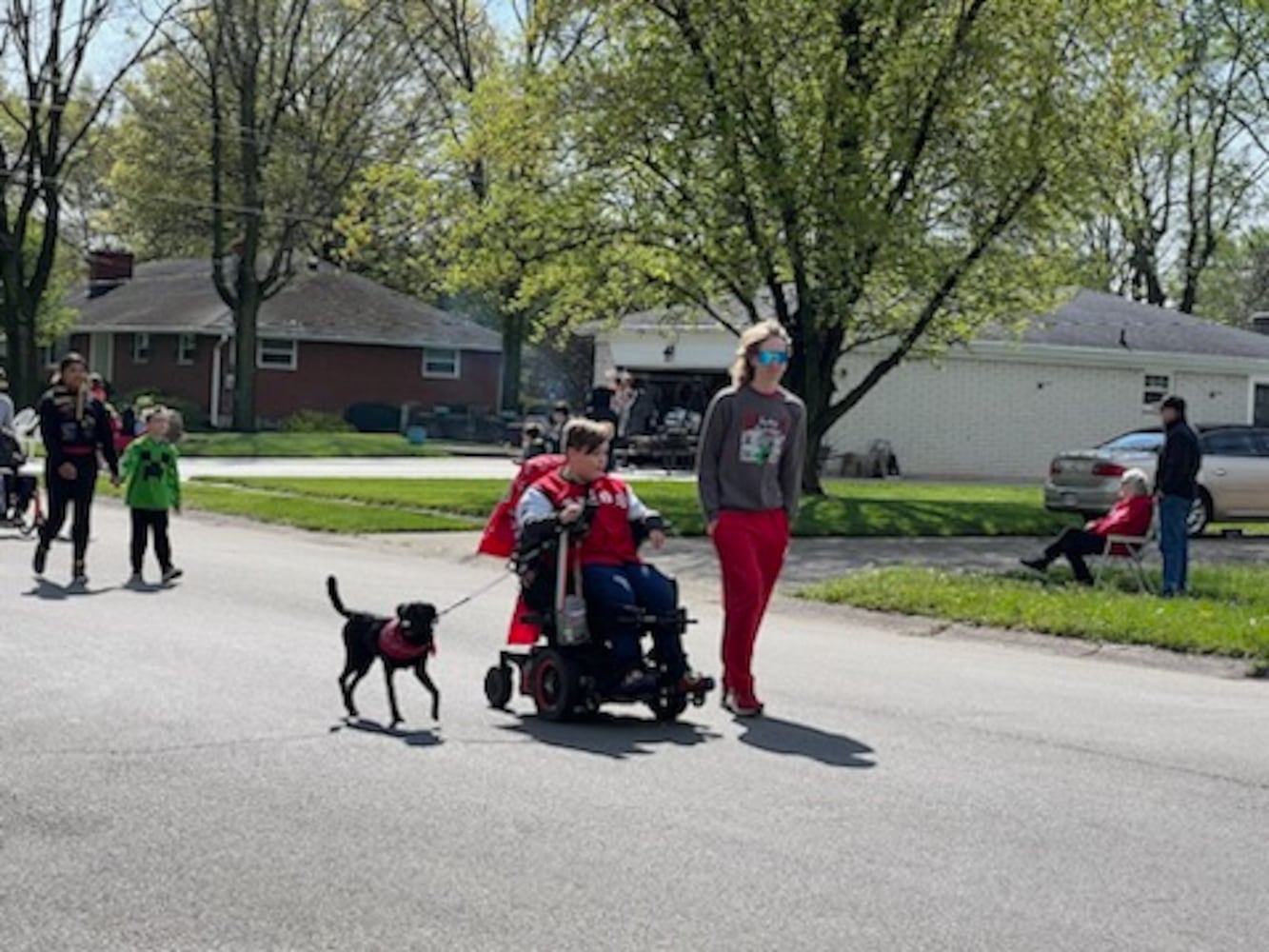 Nuxhall fields parade and opening day