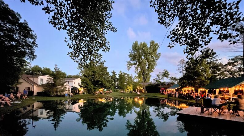 Guests attend the 2022 Hanover Winery Wine Festival in August 2022. The winery is located at 2165 Morman Road, Hanover Twp. CONTRIBUTED