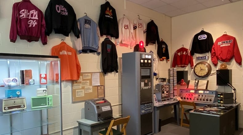 The National Voice of America Museum of Broadcasting in West Chester will host a ribbon cutting at 1:30 p.m. on June 7 for a new, immersive Radio Room exhibit, which celebrates Cincinnati's radio history, and popular radio personalities. Provided.