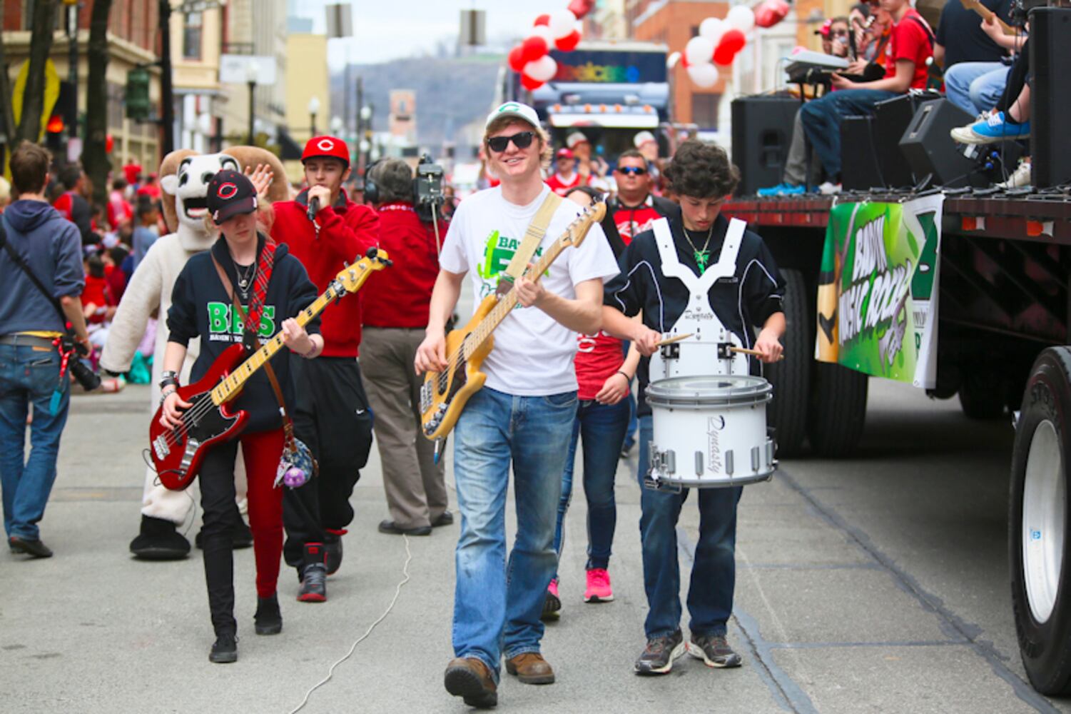 Reds Opening Day Parade 2015