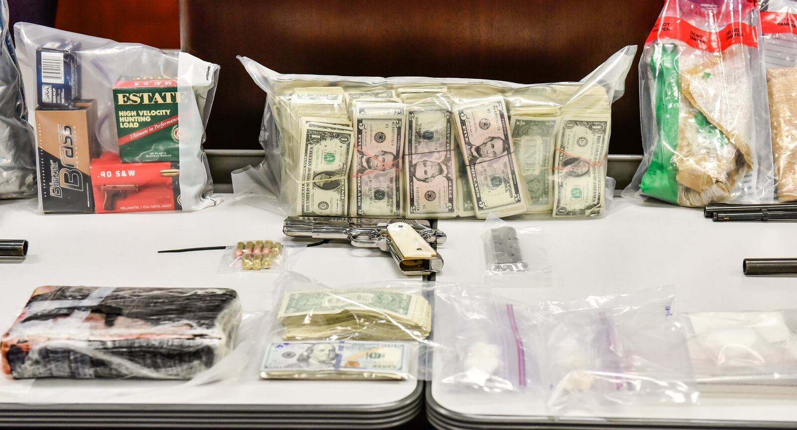 Getting drugs off the streets and addicts into treatment were topic discussed at the third public session drug forum Monday held by the Butler County Opiate Task Force. The Hamilton Police Department announced an arrest in connection with multi-jurisdictional drug investigation resulting in the arrest of Jonathan Ingram, 55, and seizure of 1.3kg of cocaine, five guns and nearly $20,000 in cash. The Hamilton Police Department announced an arrest in connection with multi-jurisdictional drug investigation resulting in the arrest of Jonathan Ingram, 55, and seizure of 1.3kg of cocaine, five guns and nearly $20,000 in cash. Ingram faces federal charges. NICK GRAHAM/STAFF