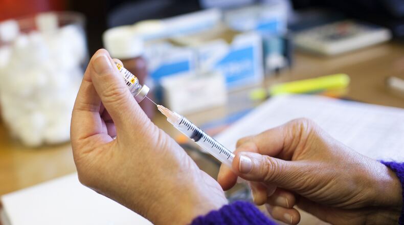 Hospitals locally and throughout Ohio are filling more than 70% of inpatient and ICU beds, state data says.  (Matthew Ryan Williams/The New York Times)