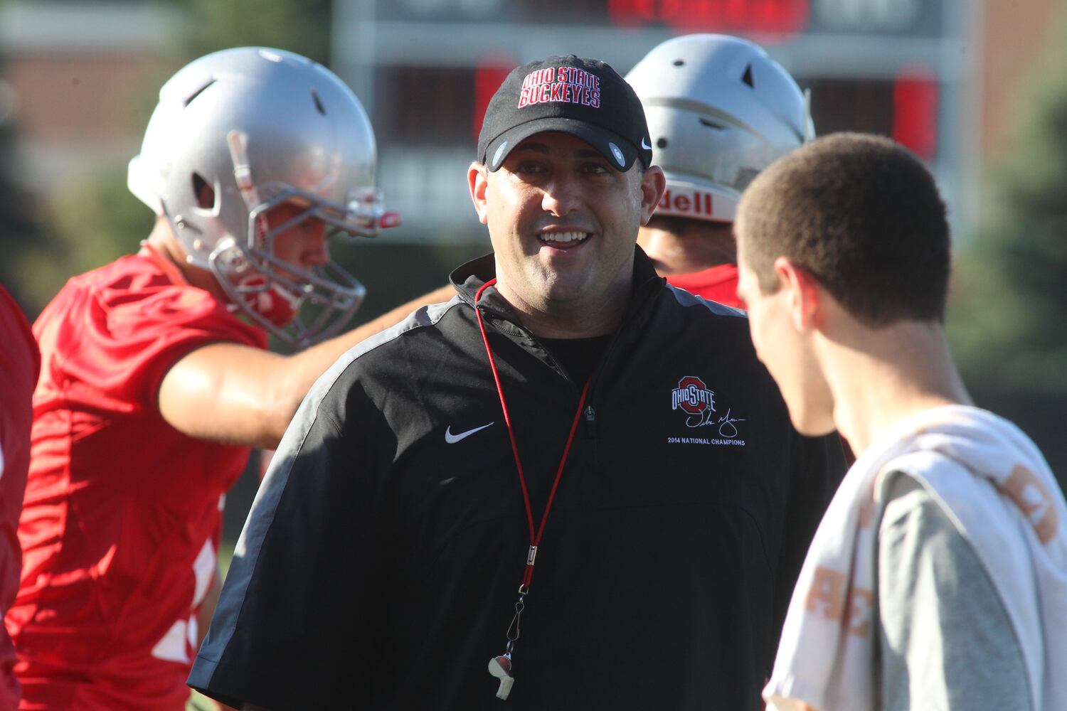 Ohio State freshmen begin practice