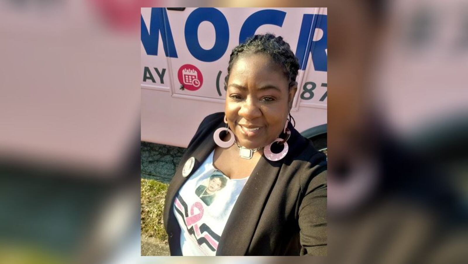 Kimberly Silas, 61, of Middletown, has started a breast cancer ministry to keep her mother's "legacy alive." Her mother, Willie Emma Silas, died in 1966. Last weekend, Silas reserved the Premier Health's mobile mammography coach and 13 women were examined. SUBMITTED PHOTO
