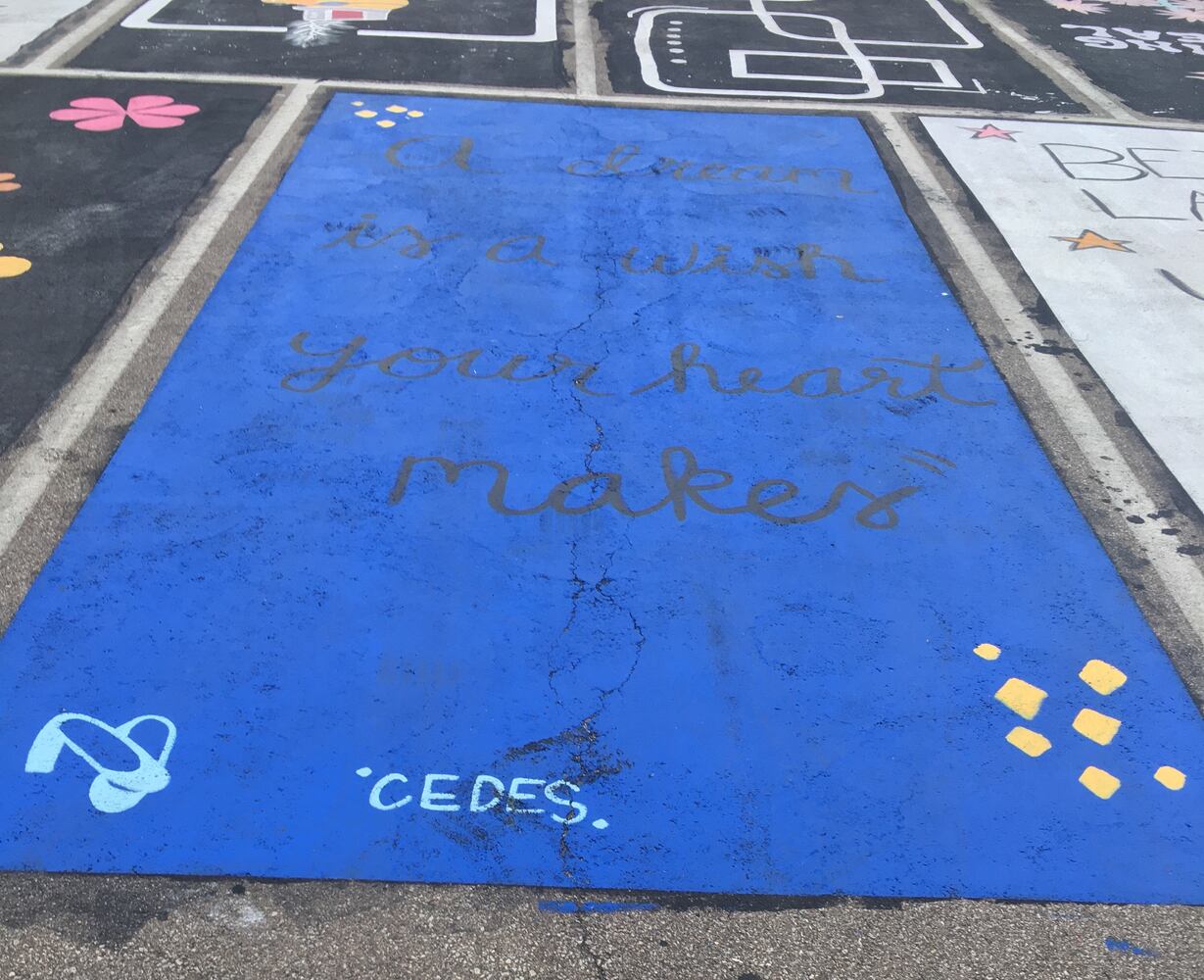 Fairfield High senior parking lot