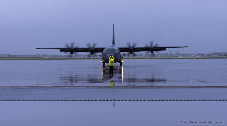 Sierra Nevada Corp.'s Aviation Innovation and Technology Center is located at the Dayton International Airport.
