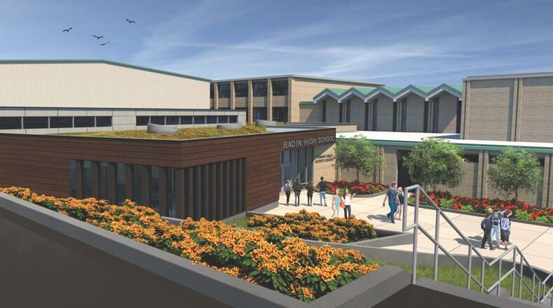The $1.8 million expansion of Hamilton Badin High School’s campus has been delayed due to unexpected costs, school officials said. The new Student Development Center, which was originally projected to open this month, will now begin construction in spring 2019 with anticipated completion later that year.
