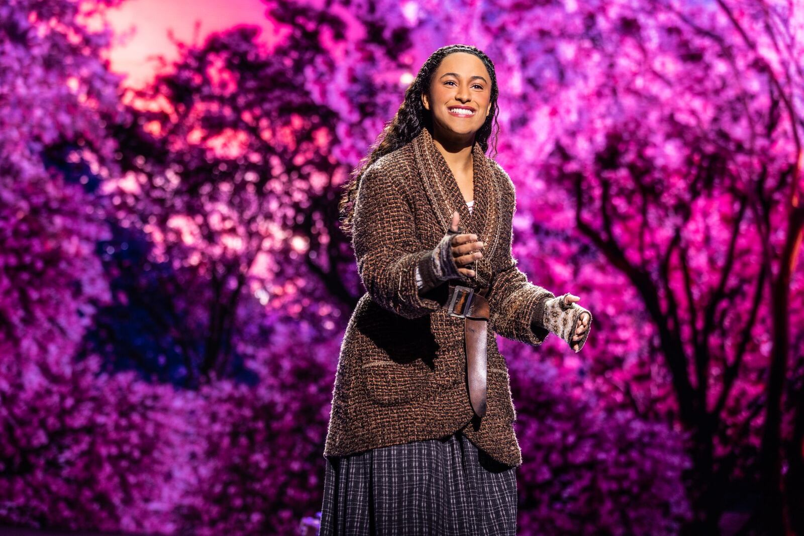 Veronica Stern (Anya) in the North American tour of "Anastasia" presented by Dayton Live. Photo by Evan Zimmerman for MurphyMade.