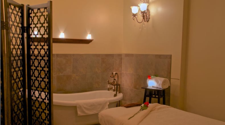 Woodhouse Day Spa plans to build its first standalone location at 7272 Liberty Way in Liberty Twp., just down the road from Liberty Center. The spa will open early next year, likely in February. CONTRIBUTED