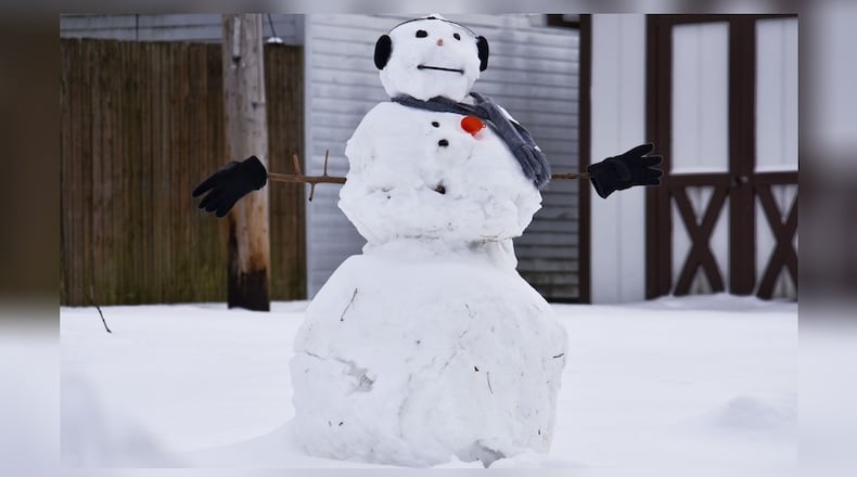 Butler County saw near zero-degree temperatures Wednesday, February 17, 2021, to go along with ice and snow from earlier in the week. NICK GRAHAM / STAFF