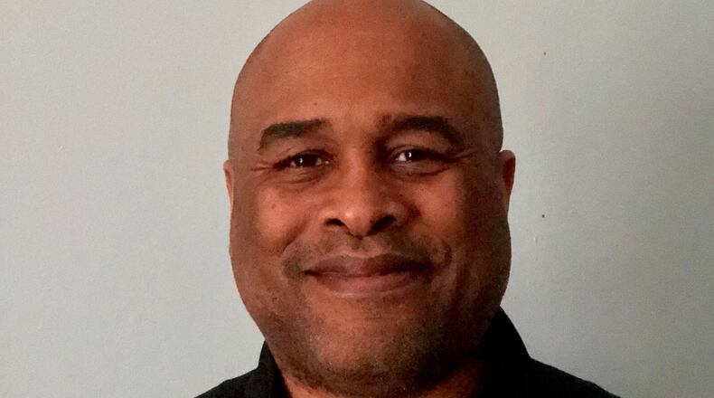 Cincinnati Christian School girls basketball coach Terrence Mitchell