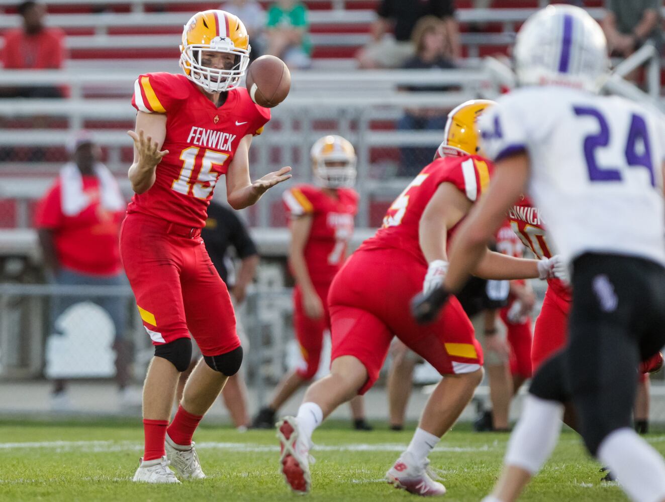 Fenwick football falls to Saint Francis DeSales Friday, Sept. 27