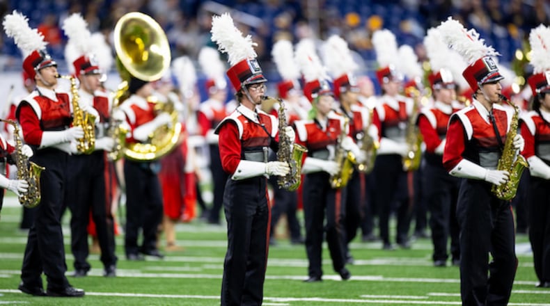 Miami University Marching Band will perform during the Bengals game on Sunday, Sept. 14, at Paycor Stadium. PHOTO PROVIDED/MIAMI UNIVERSITY