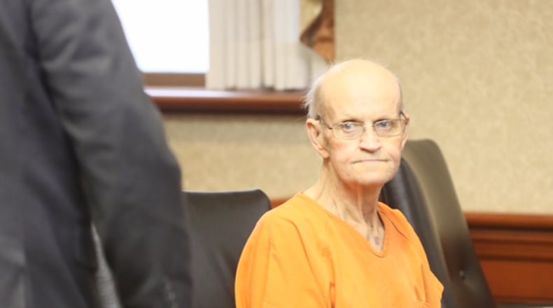 Lester Parker, the owner of the Pater Avenue home, where Hamilton firefighter Patrick Wolterman died last December in an arson, is charged with murder and aggravated arson. GREG LYNCH/STAFF