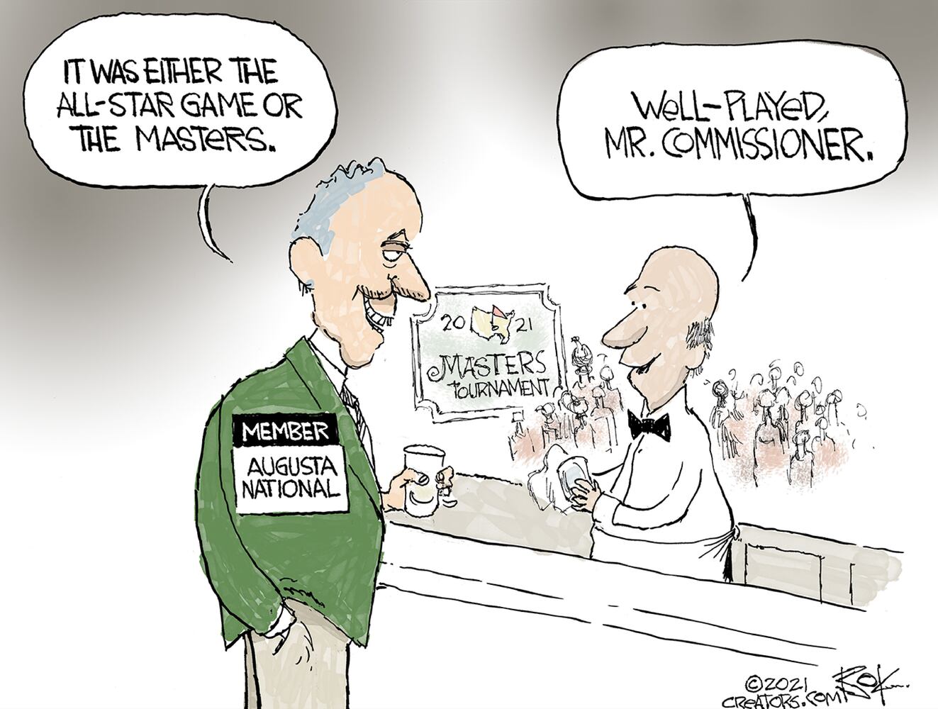 Week in cartoons:  MLB All-Star game, Matt Gaetz and more