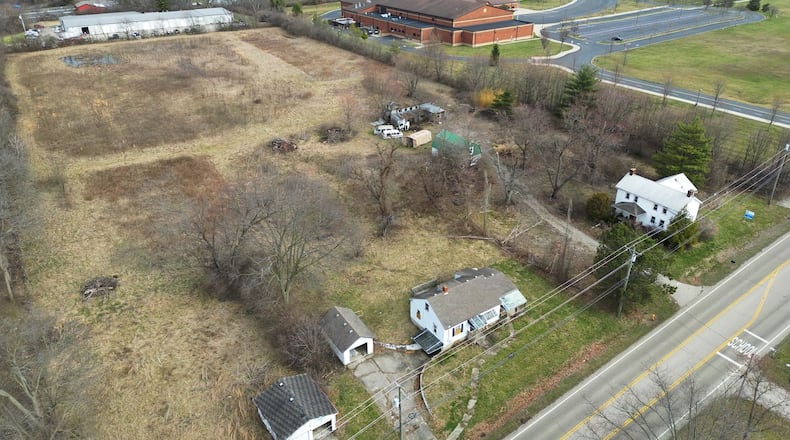 The land just west of Lakota East Freshman School on Bethany Road stretching northward is now planned to become memory loss senior housing of 200 units. NICK GRAHAM/STAFF