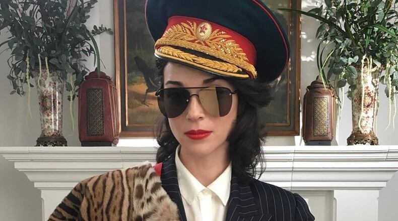 Annie Clark, a.k.a. St. Vincent, who once notably worked with David Byrne, will perform at the Taft Theatre on Jan. 11. CONTRIBUTED