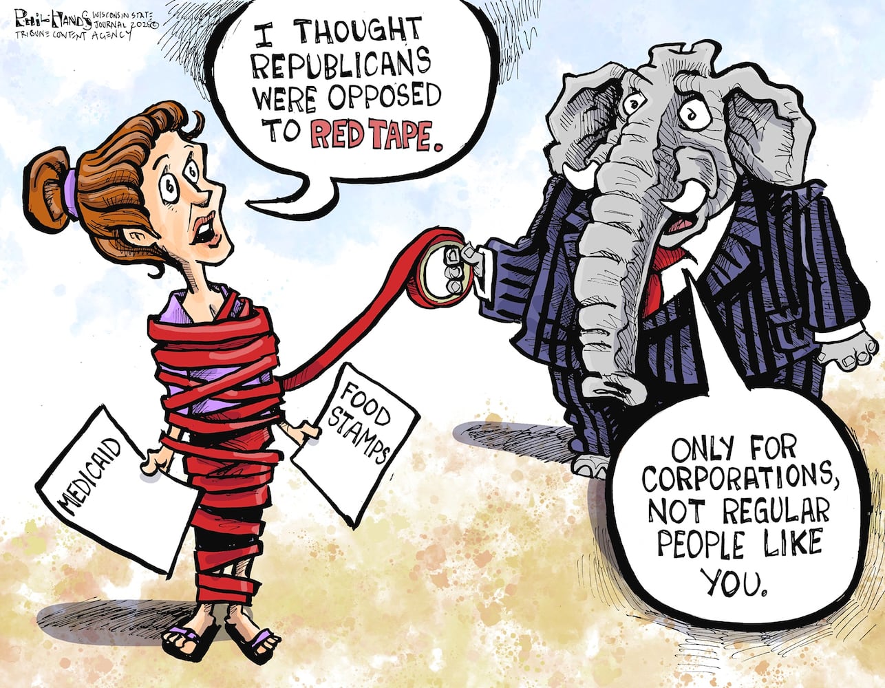 CARTOONS: Phil Hands, July 31, 2025