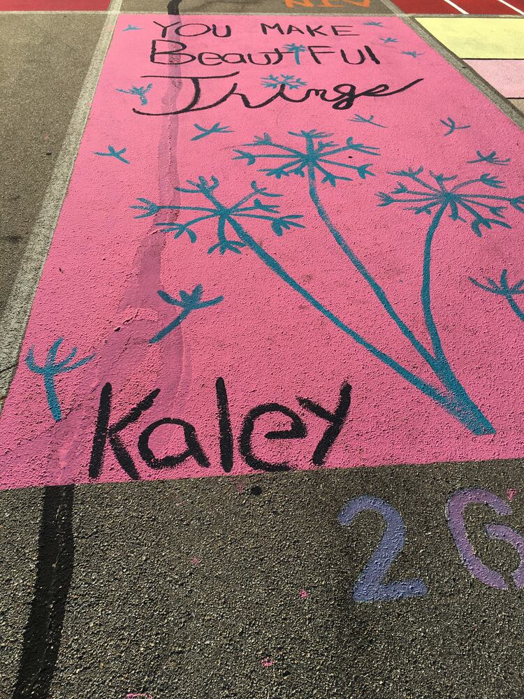 Lakota West senior parking spaces