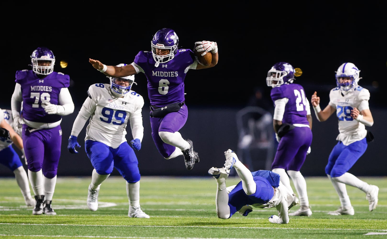 112825 Middletown vs St Xavier football