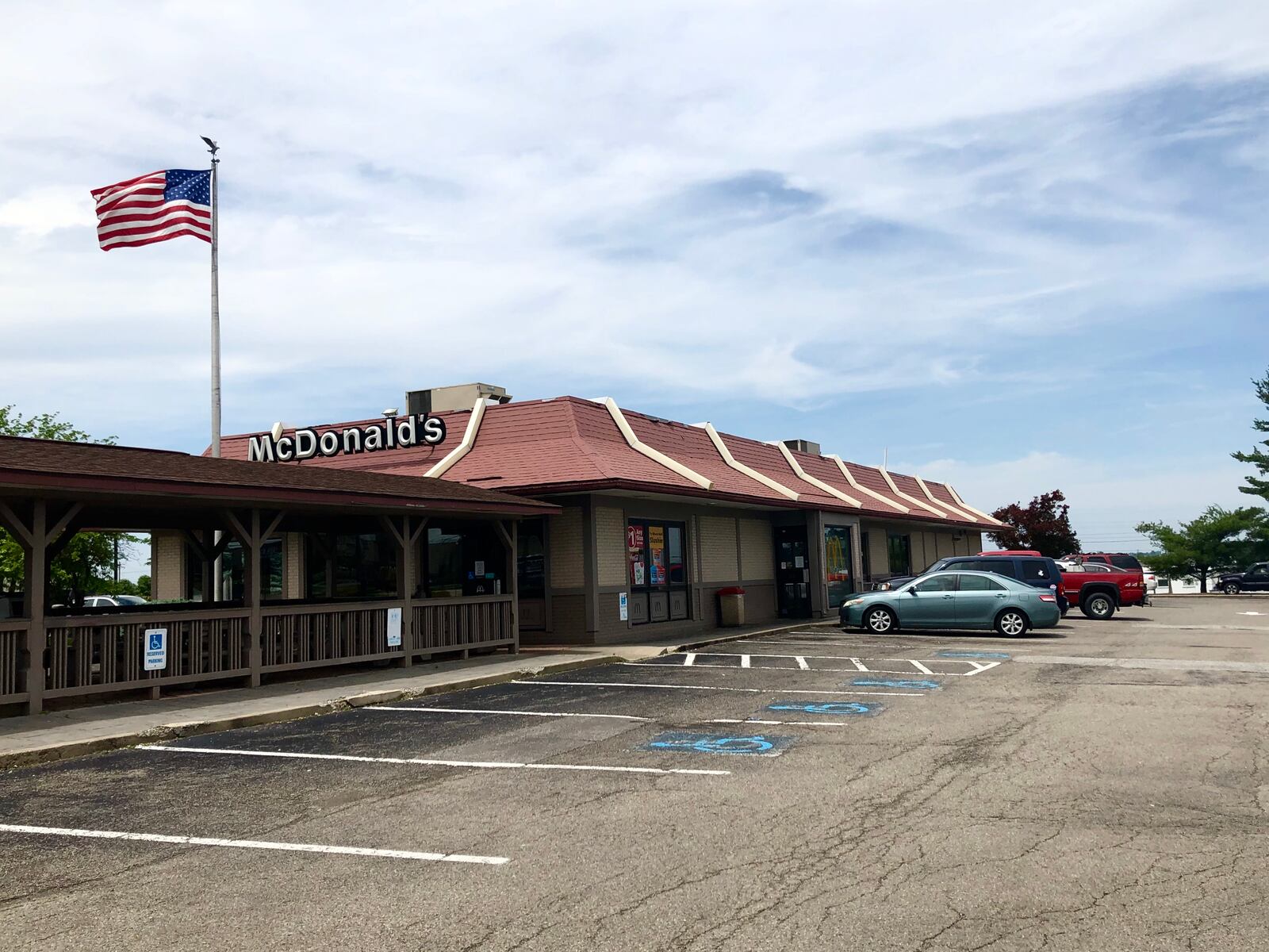 The McDonald’s at 101 Garver Road in Monroe will close for a rebuilding. CONTRIBUTED