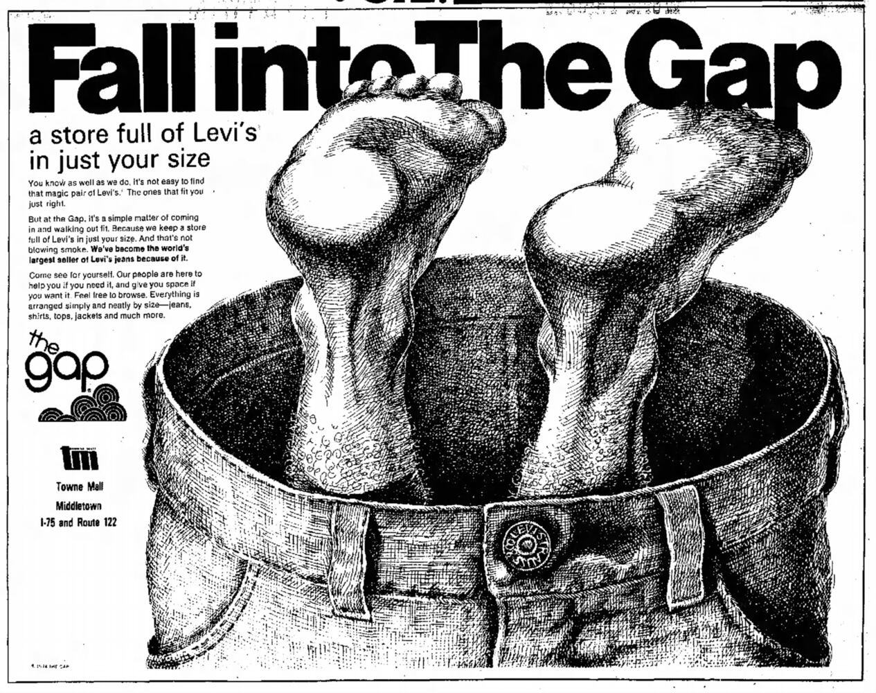 Towne Mall 1977 grand opening
