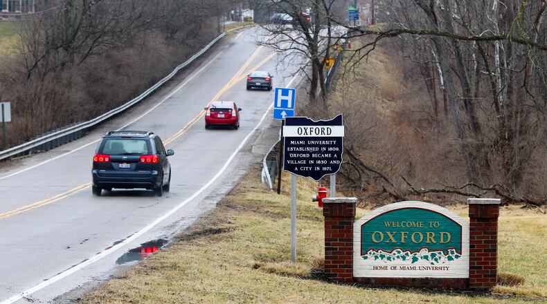 The city of Oxford had its charter amendment question for the Nov. 7 election rejected on Monday, June 12, 2017, by the Butler County Board of Elections. It was filed too early. The city may resubmit the question between 120 and 60 days ahead of the Nov. 7 election. GREG LYNCH/FILE