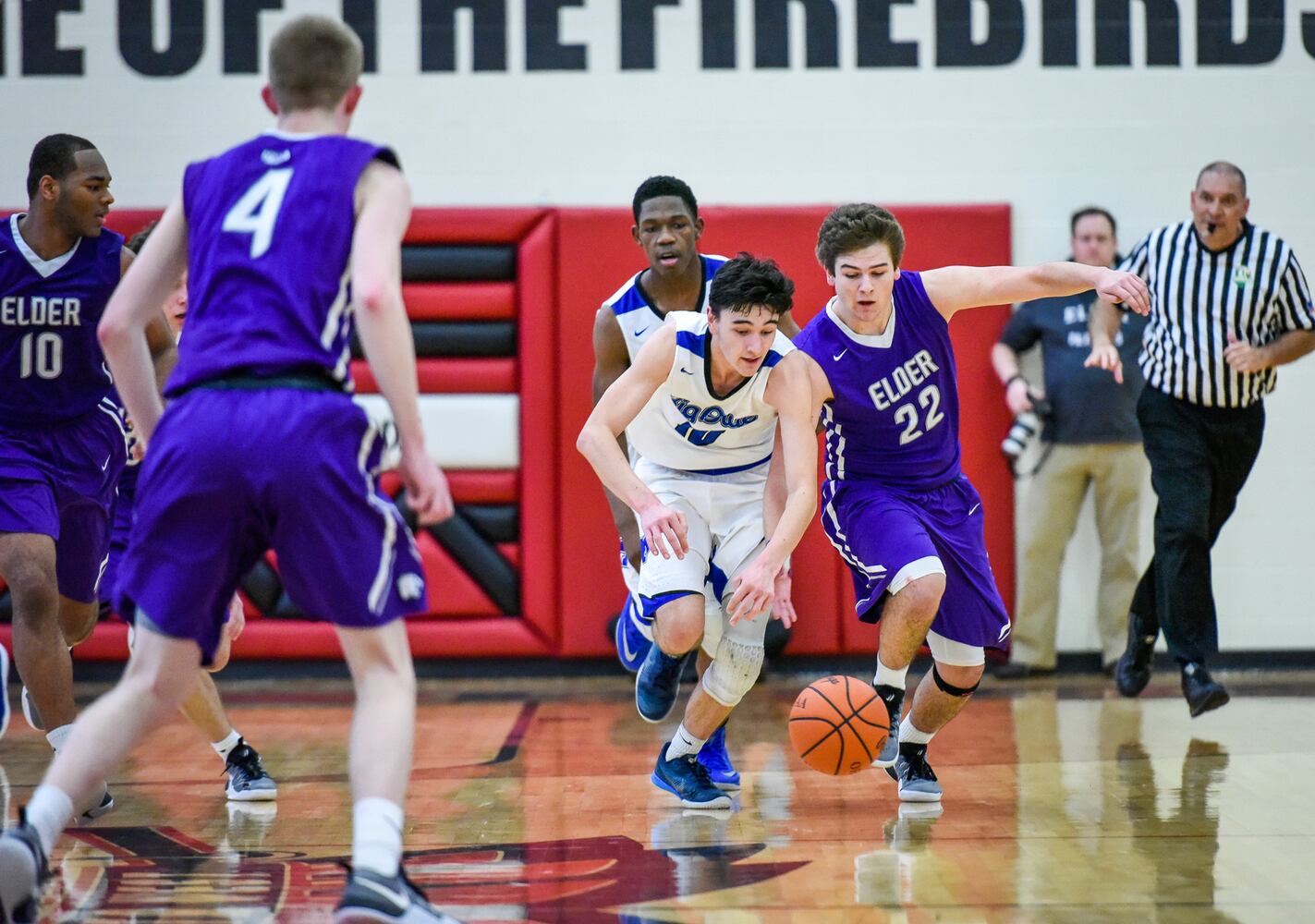 Hamilton vs Elder Sectional Basketball