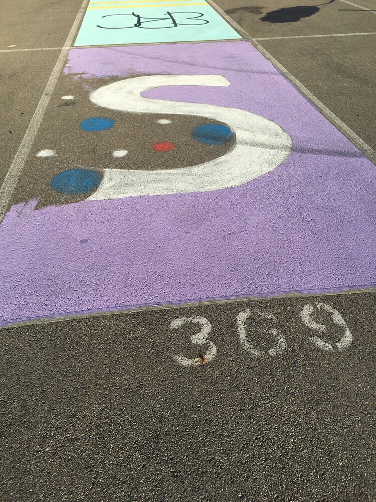 Lakota West senior parking spaces