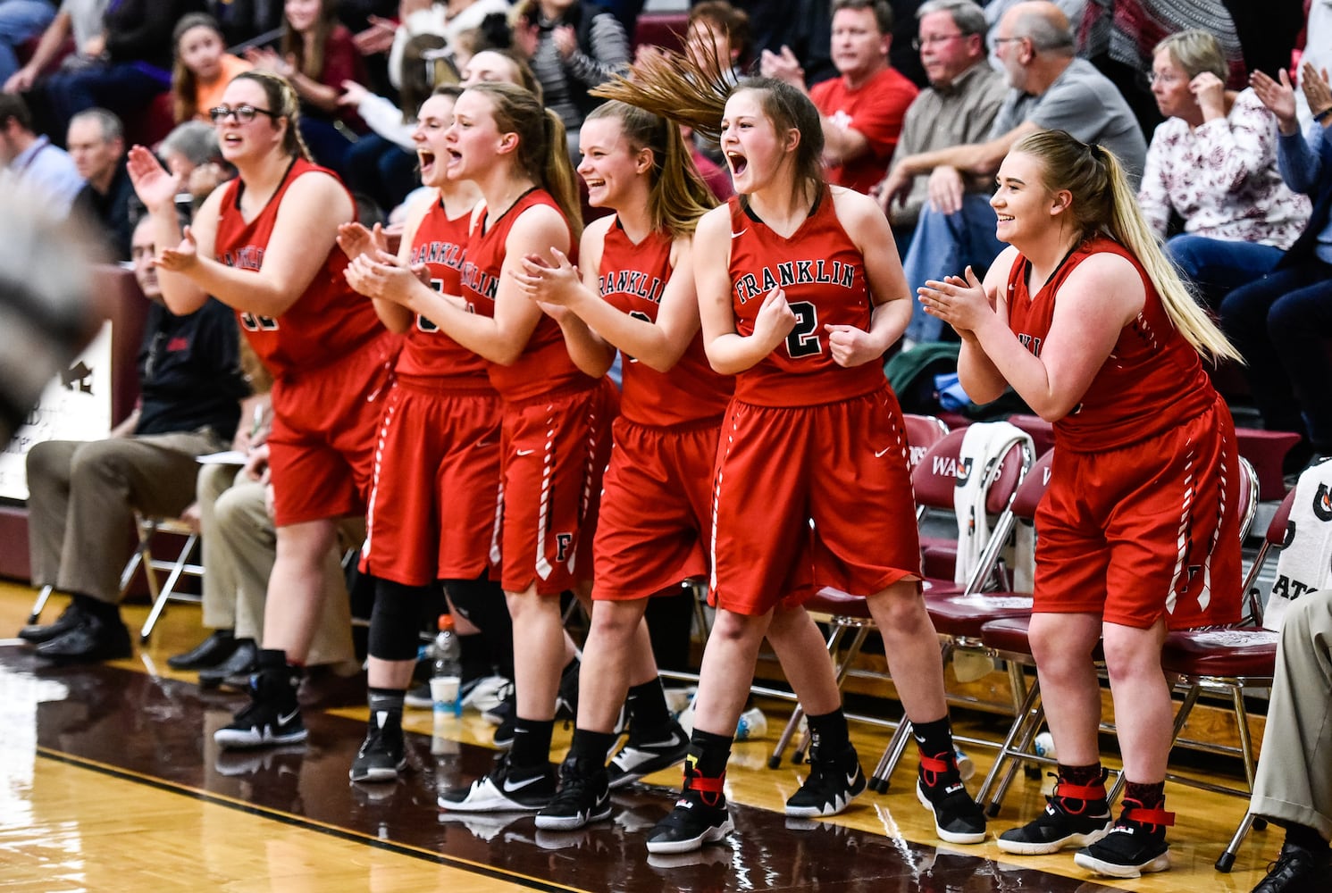 Franklin vs Monroe Girls Basketball