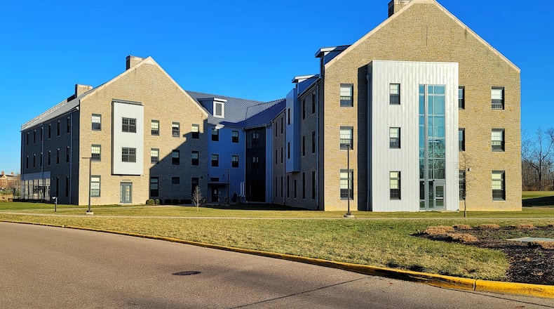 Miami University is making changes to alarm systems after a student's personal carbon monoxide detector alarm alerted residents of a gas leak causing Hillcrest Hall to be evacuated in November. NICK GRAHAM / STAFF