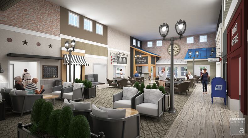 Homestead Village is a 130-unit facility at The Exchange at Spring Valley, a 42-acre mixed use development in Miami Twp.